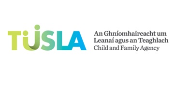 Tusla, the Child and Family Agency logo Tusla, the Child and Family Agency logo