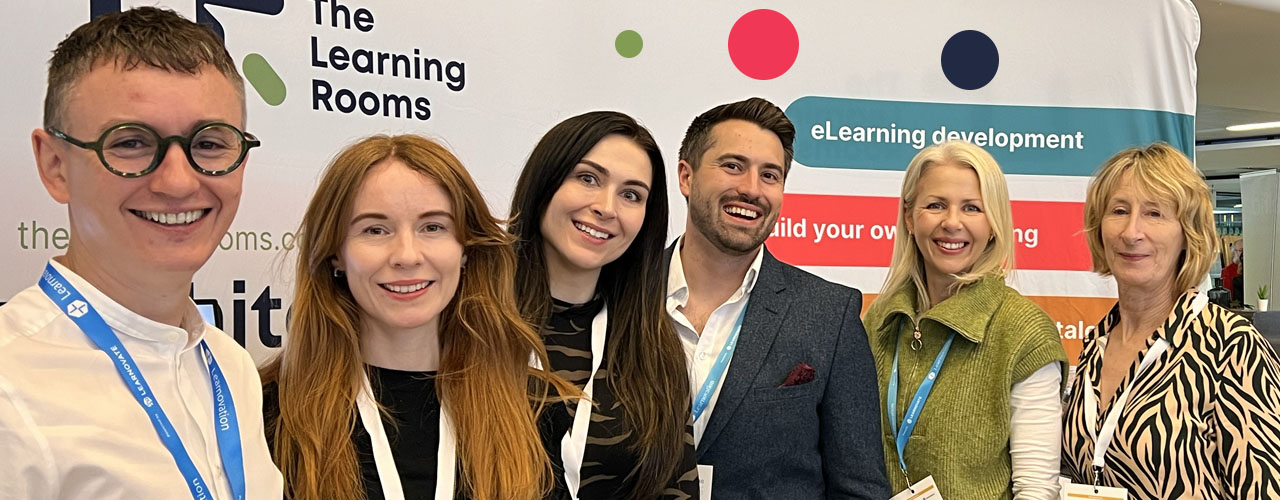 Some of The Learning Rooms team at Learnovation conference Some of The Learning Rooms team at Learnovation conference