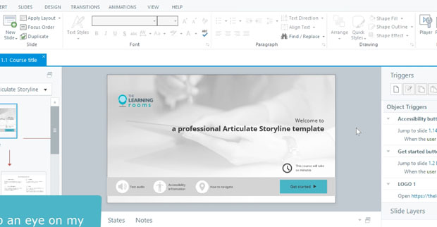 The Learning Rooms Professional Storyline Template The Learning Rooms Professional Storyline Template