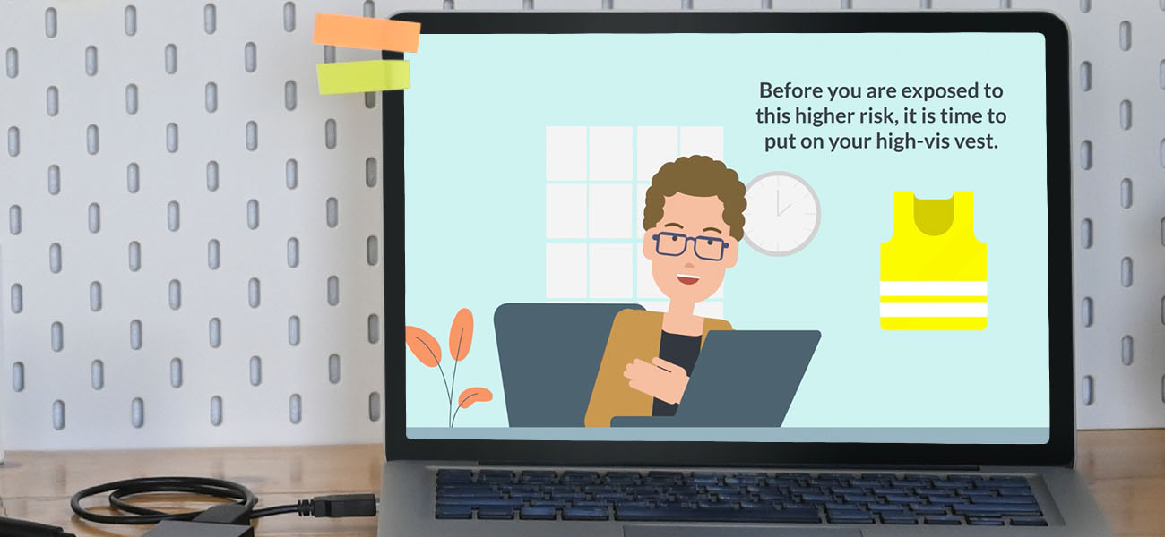 Screenshot Of Site Visitor Safety ELearning Course