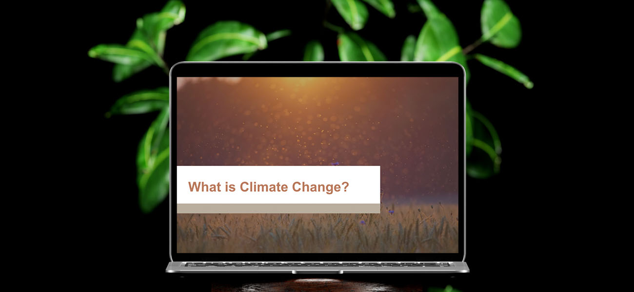 Screenshot Of Introduction To Climate Change ELearning Course