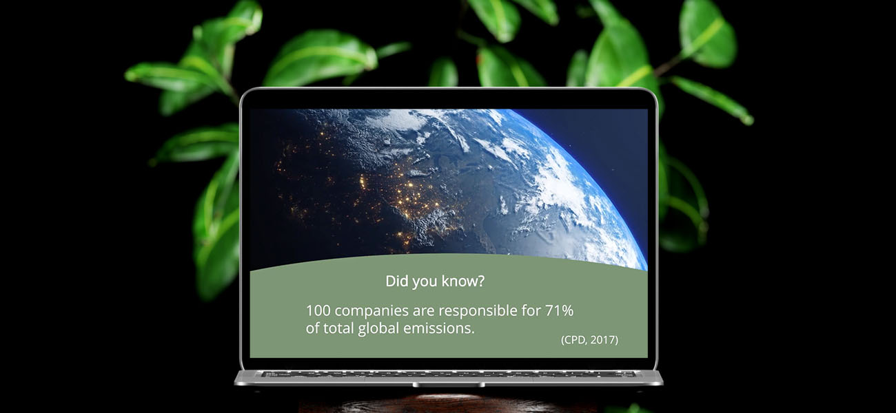 Screenshot Of Introduction To Climate Change ELearning Course