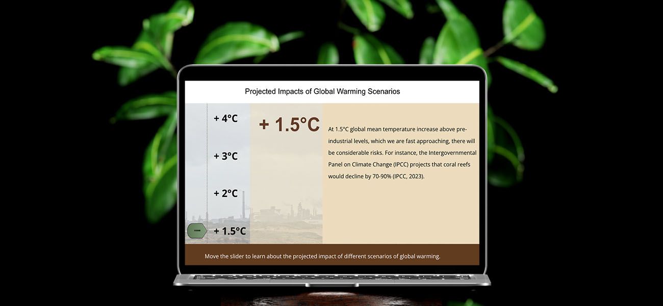 Screenshot Of Introduction To Climate Change ELearning Course