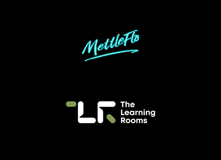 MettleFlo and The Learning Rooms logos