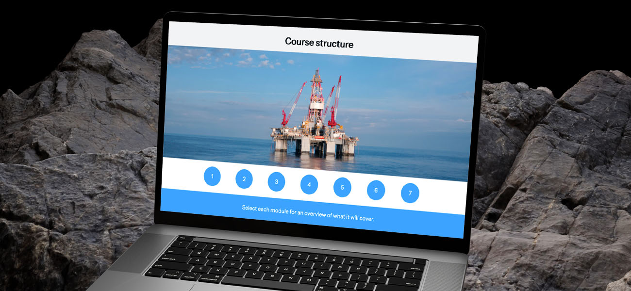 Screenshot Of StormGeo ELearning Course