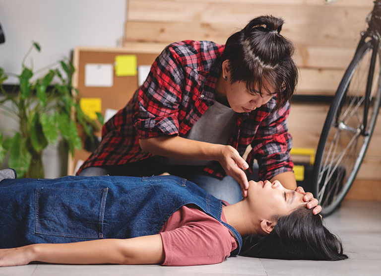 First aid training in the workplace