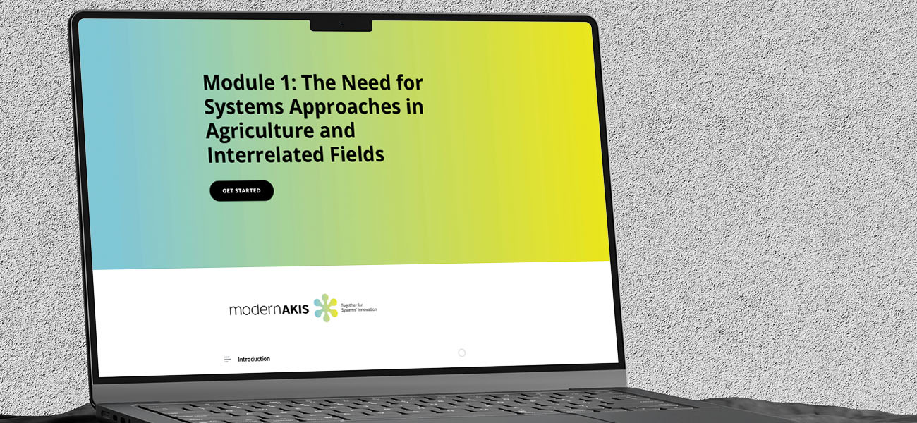 Screenshot Of ModernAKIS ELearning Course.