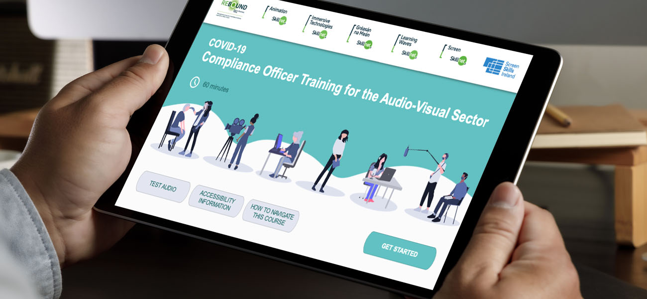 Screenshot: Covid-19 Compliance Officer ELearning