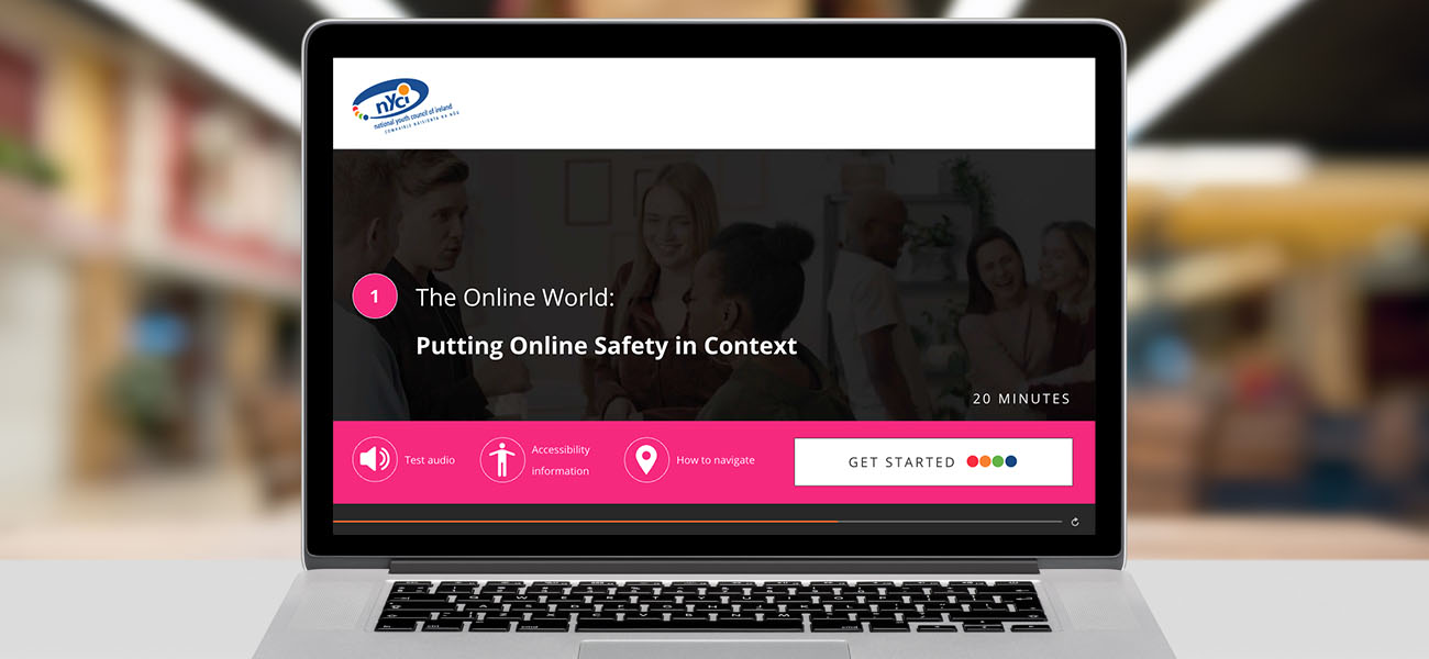 Screenshot: Online Safety Course For Youth Workers