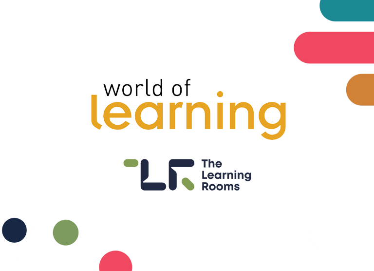 World of learning and The Learning Rooms logos